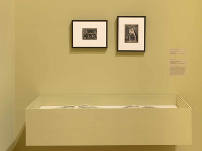 Wanda Gág, Wanda Gág’s world’s, exhibition view. Courtesy of Whitney Museum