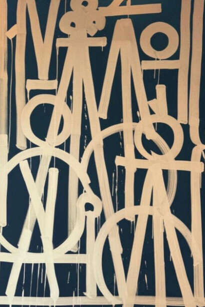 Retna, Deep green rolex on canvas (detail), 2025. Courtesy of JD Malat Gallery
