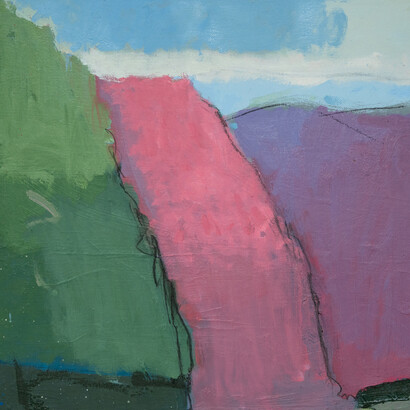 Richard Heanrs, Skyline echo, 2024-2025. Courtesy of Artbooth Gallery