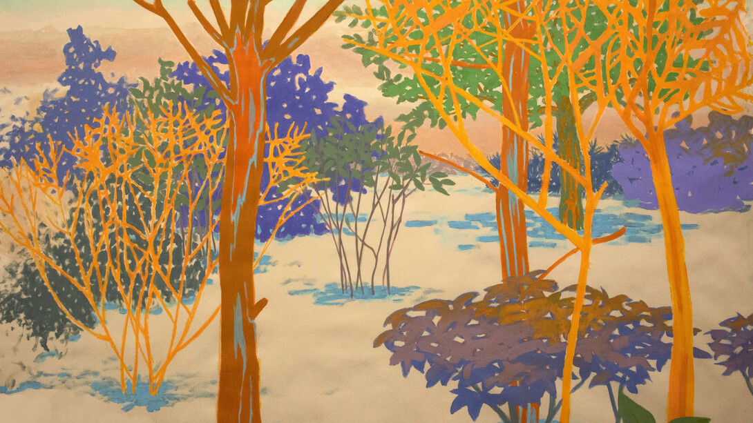 Gillian Theobald, Fictive space (winter) 120, 2023. Courtesy of Kathryn Markel Fine Arts Gallery