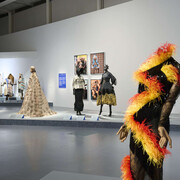Africa fashion, vista de exhibición. Cortesía del Musée du Quai Branly