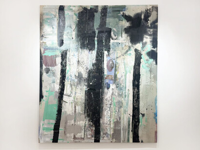 Leif Ritchey, Sky studio, exhibition view. Courtesy of David Klein Gallery