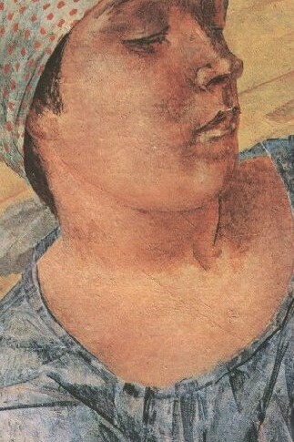 "Maternidad", Kuzma Petrov-Vodkin, 1925