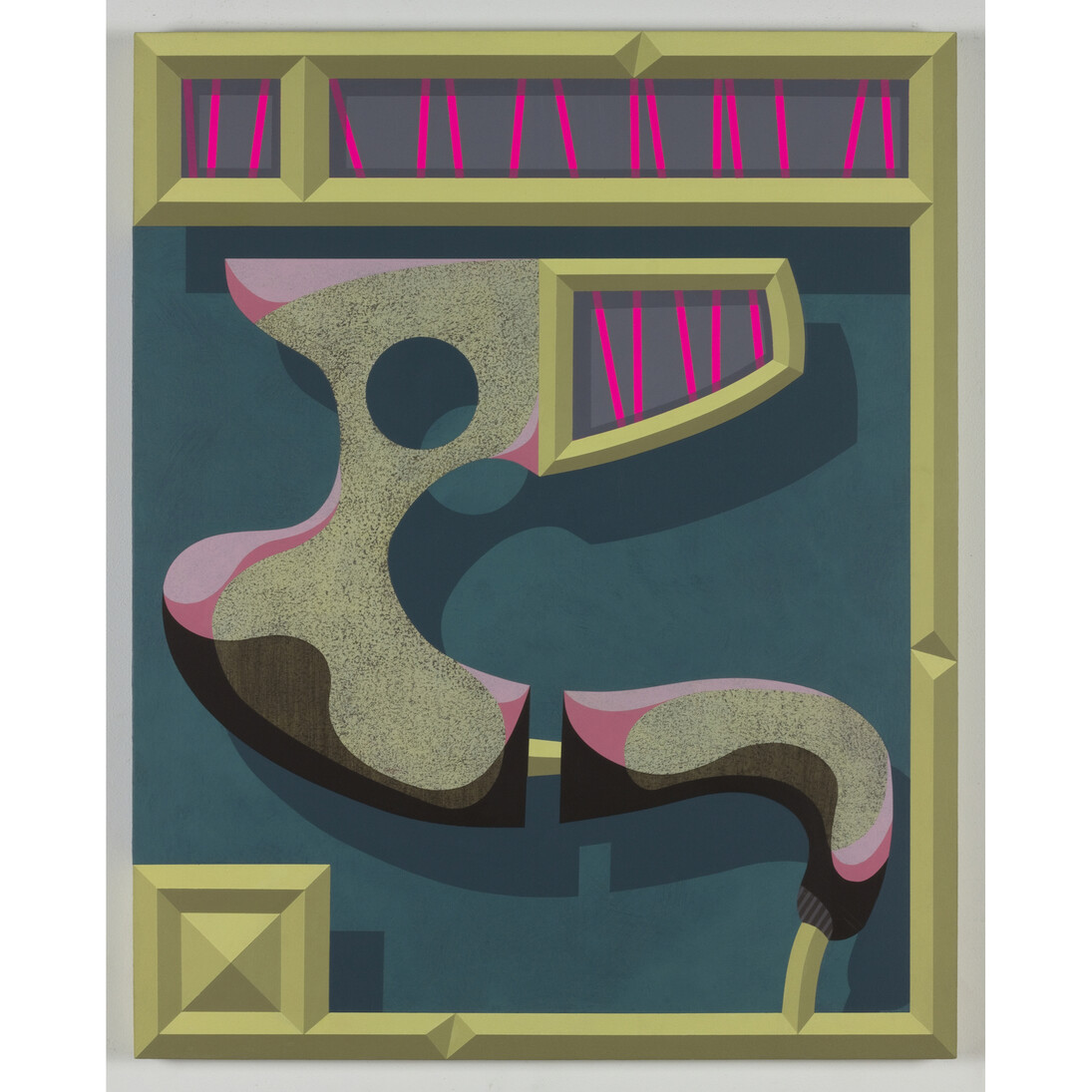 Ben Cove, Dissenter, 2015, acrylic on panel, 62.5 x 50 cm, Copyright the artist and Peter von Kant, Copyright the artist and Peter von Kant