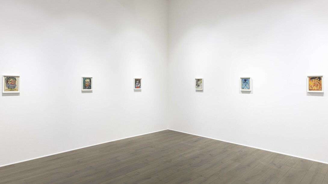 Robert Pokorny. No running by the pool, installation view. Courtesy of Steve Turner