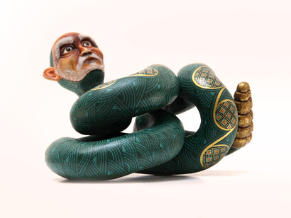 Artesanía oaxaqueña representando un nahual