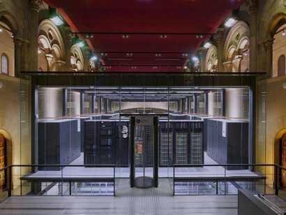 El supercomputador MareNostrum, Barcelona, España