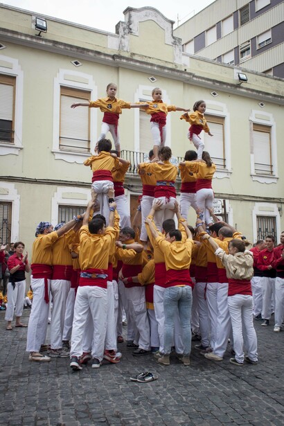 Encuentro de grupos de Muixeranga