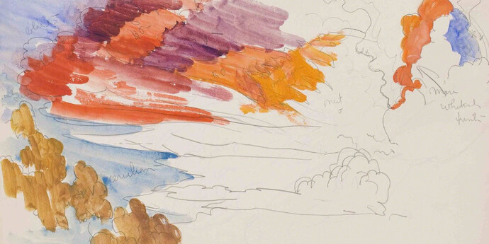 Charles E. Burchfield. Reproduced with permission from the Charles E. Burchfield Foundation and the Burchfield Penney Art Center