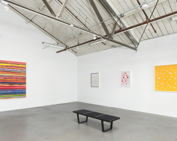 Vik Muniz, Exhibition view. Courtesy of Rena Bransten Gallery