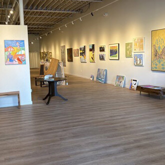 Various artists, Summer breeze: artists by the sea, exhibition view. Courtesy of Montanaro Fine Art