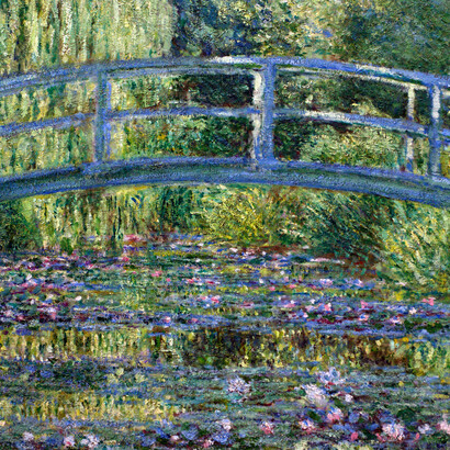 «Puente japonés», Claude Monet (1840-1926)