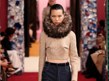 Acne Studios Women’s Fall/Winter 2026, 11 March 2026, reflects on legacy as something continuously reshaped through time, where heritage is worn, questioned, and remixed into future classics, France