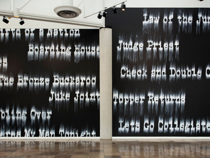 Gary Simmons. Courtesy of CAAM 