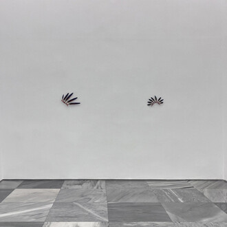 Donna Conlon, Listen to the hummingbird, vista de exhibición. Cortesía de la Galería Espacio Mínimo