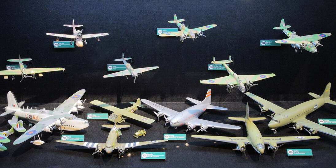 Holtgrewe WWII Model Collection. Courtesy of The Museum of Flight 