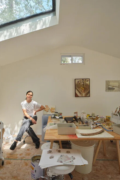 Kate LeSueur's portrait. Courtesy of Martha's Contemporary