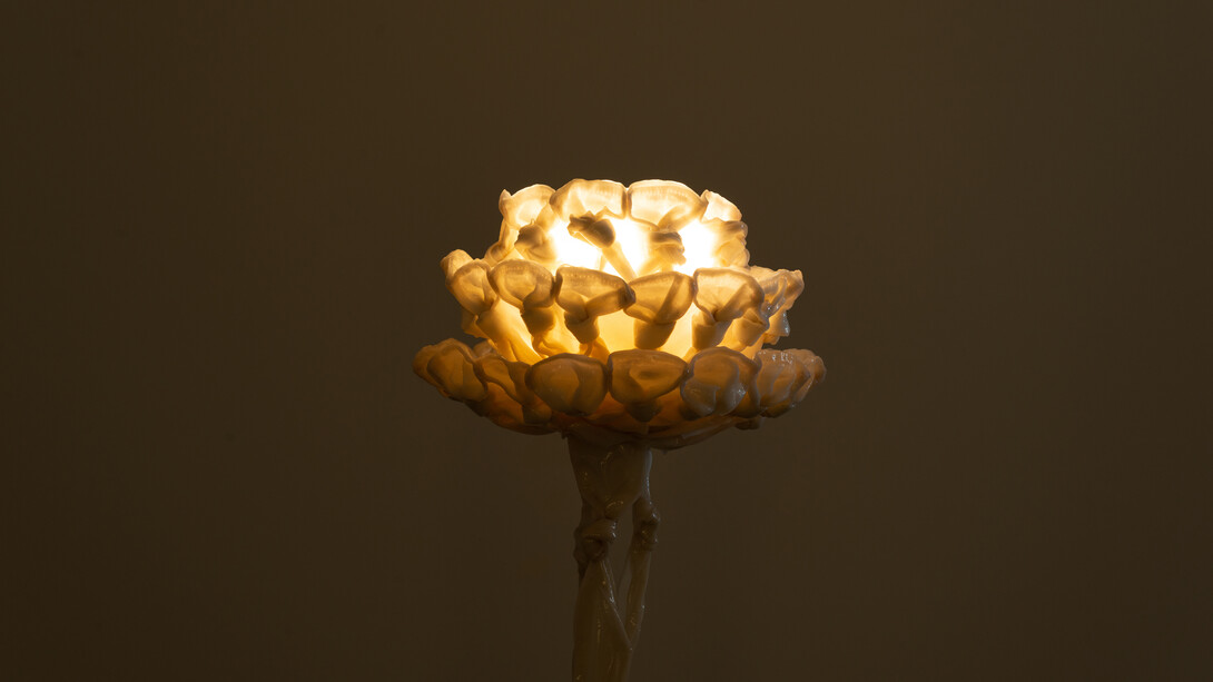 Ross Hansen, Marigold (details), 2024. Courtesy of Volume Gallery
