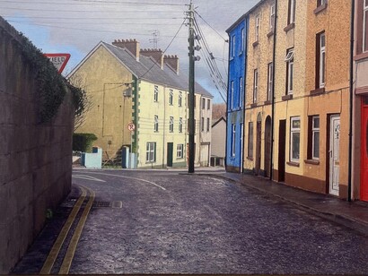 John Doherty, The yellow house (detail), 2026. Courtesy of Taylor Galleries