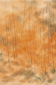 Watercolor, engraving on paper, cm 100x70, 2013