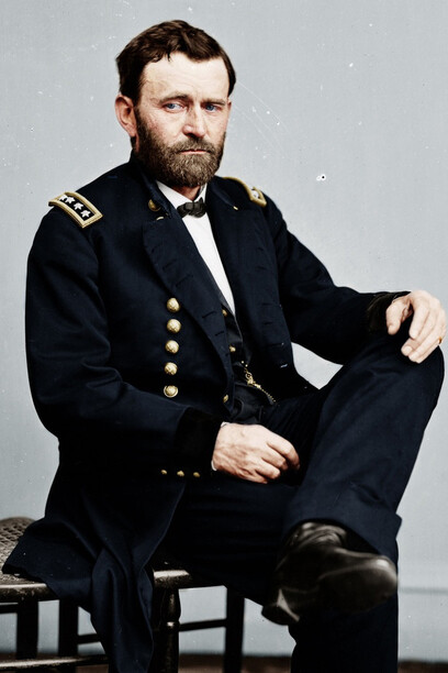 Ulysses S. Grant colorization Mads Dahl Madsen  Dynamichrome 