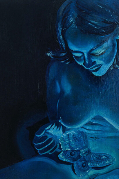 Frances Matassa, Reckoning, 2024. Courtesy of VillageOneArt 