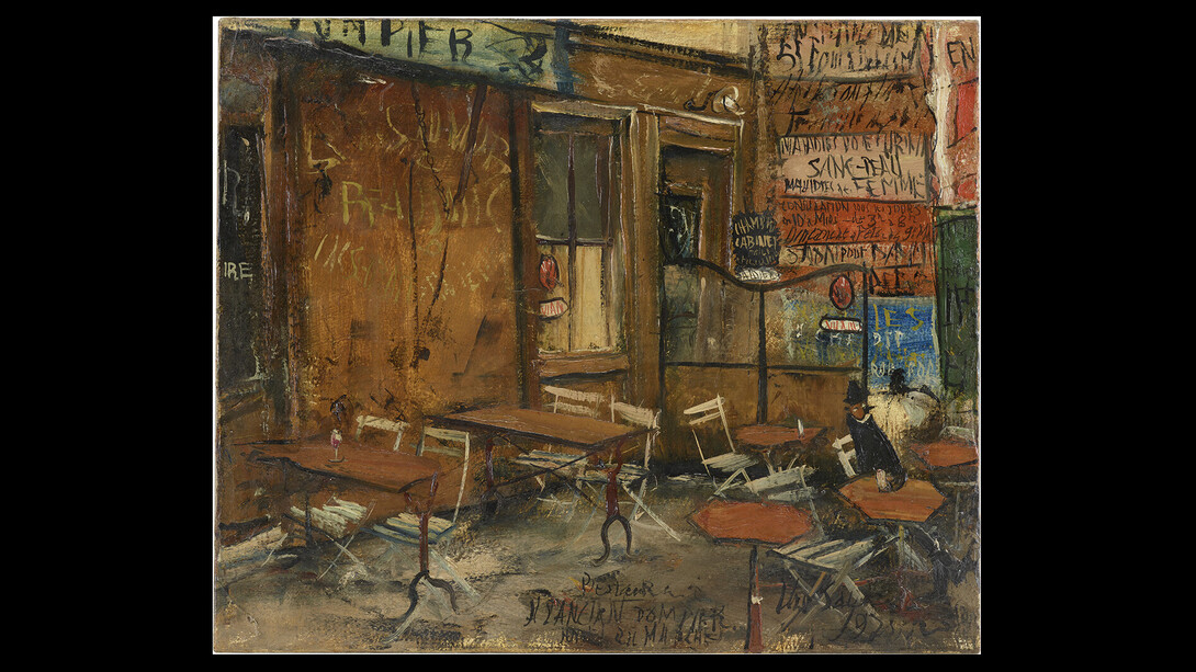 Yuzo Saeki, Restaurant (Hôtel du Marché), 1927, Nakanoshima Museum of Art, Osaka

