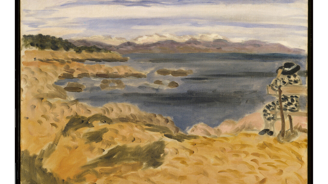 Henri Matisse, 1869-1954, Cap d'Antibes, 1922, Oil paint on canvas, support: 506 x 612 mm frame: 718 x 820 x 95 mm © Succession Henri Matisse/DACS 2015