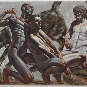 Copyright Mark Beard, "[Buggereau (b. 1956)] Untitled #1," 2014, oil on canvas, Courtesy of ClampArt, New York City