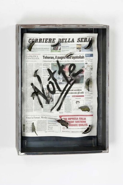 Jannis Kounellis. Courtesy of Galerie Lelong & Co.