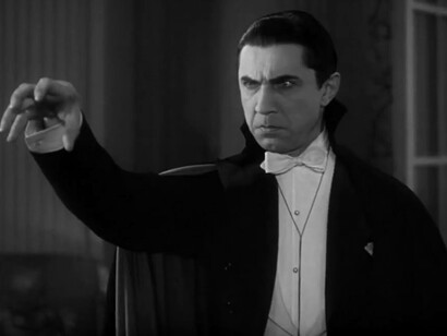 Bela Lugosi nei panni del Conte Dracula, "Dracula" del 1931 diretto da Tod Browning