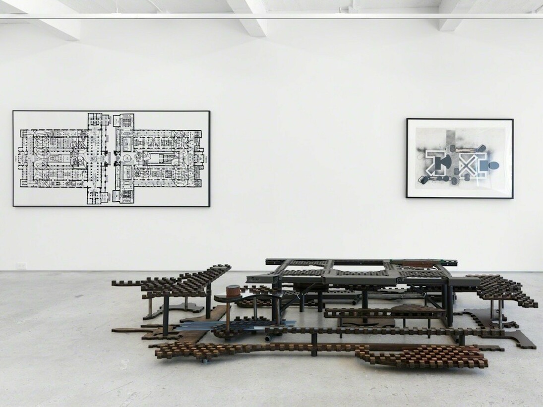 Nagy, Libby, Le Va, Exhibition view. Courtesy of Magenta Plains