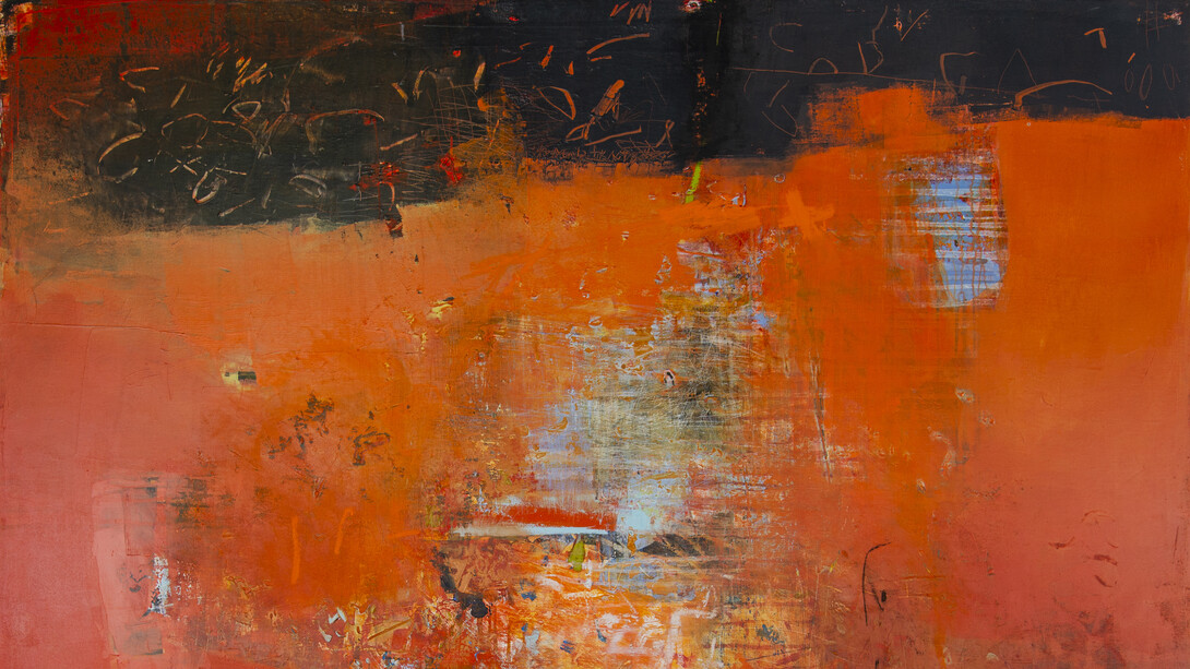 Sharon Booma, The oil of gladness (detail), 2026. Courtesy of LewAllen Galleries