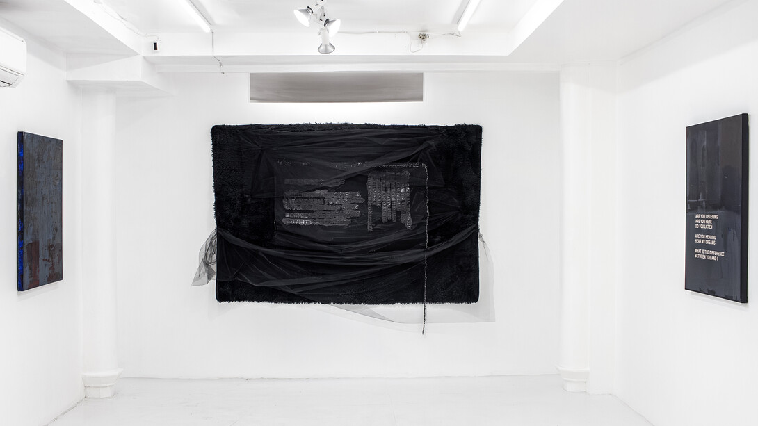 Installation View, Dominique Duroseau & Kevin Claiborne, Protected spaces, 2024. Courtesy of LatchKey Gallery