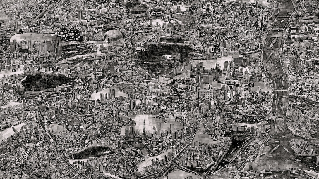 Diorama Map Tokyo, 2014 © Sohei Nishino, Courtesy Michael Hoppen Gallery 