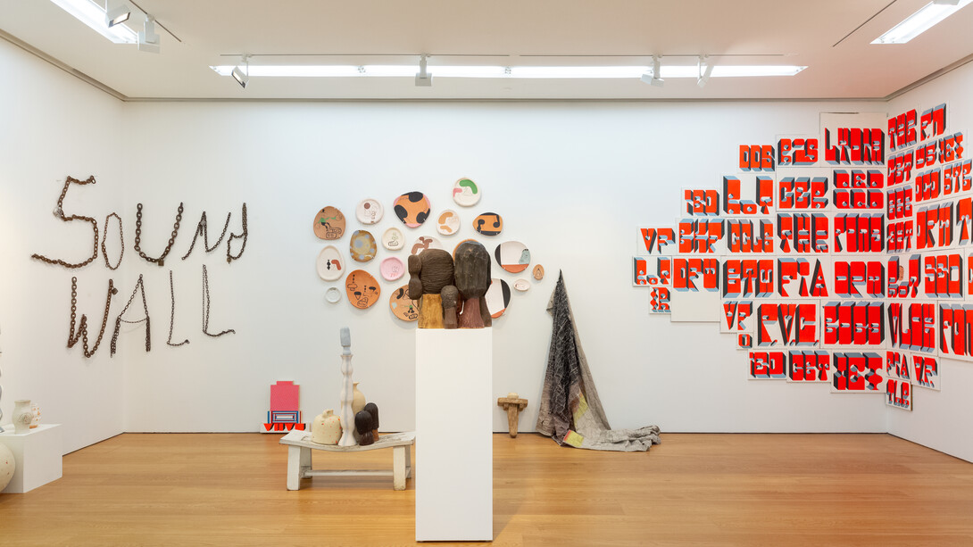 
View of Barry McGee’s solo exhibition “The Other Side" at Perrotin Hong Kong, 2019 Photo: Ringo Cheung
© Barry McGee; Courtesy of the artist, Perrotin, and Ratio 3, San Francisco