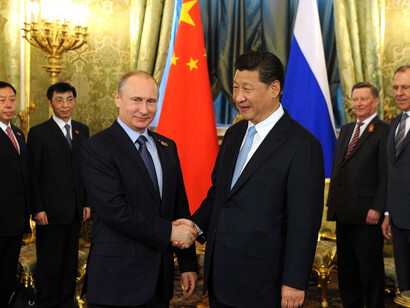 Vladimir Putin e Xi Jinping