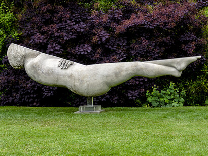 Angela Conner, Rocking Lady. Leicester Botanical gardens