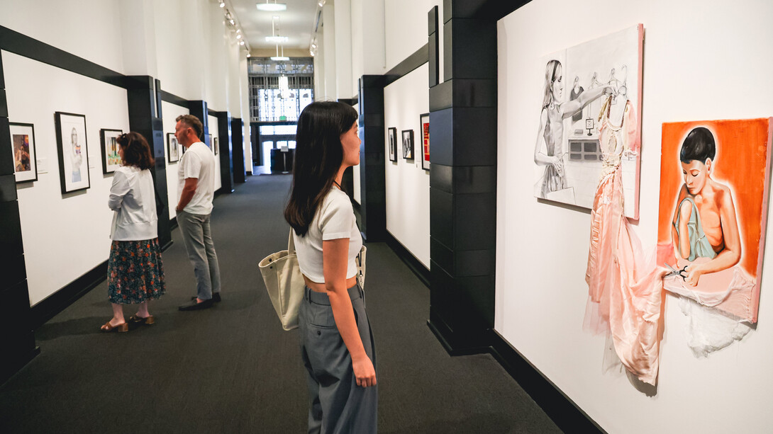 Various artists, 2024 young Tennessee artists, exhibition view. Courtesy of the Frist Art Museum