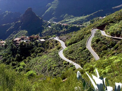 Tenerife. Carretera a Masca