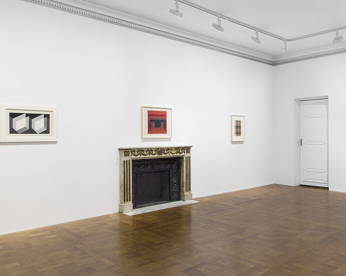 Josef and Anni and Ruth and Ray, Exhibition view. Courtesy of David Zwirner