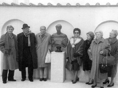 Collocazione del busto in bronzo di Antonia