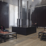 Sonoridad Samovar, vista de exhibición. Cortesía del Museo Jumex