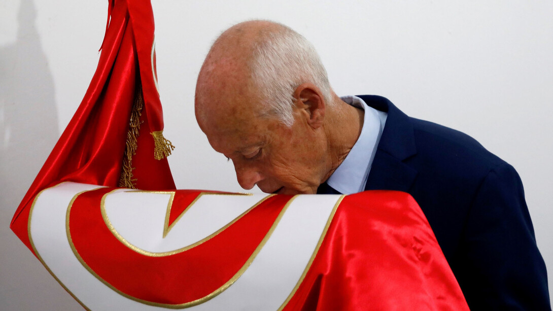 Il Presidente della Repubblica Kaïs Saïed