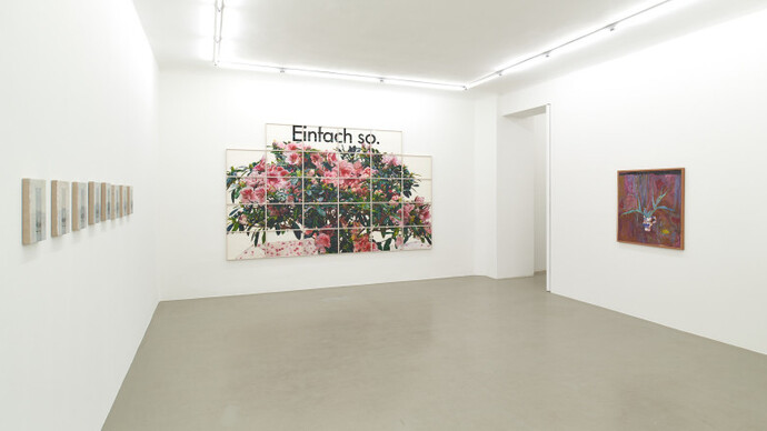 Peter Dreher, 31 952, exhibition view. Courtesy of Meyer Riegger