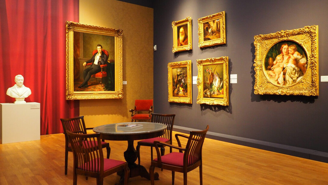 Various artists, A stroll through art, exhibition view. Courtesy of Villa Vauban