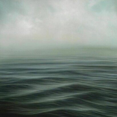 Louise LeBourgeois, Water: Oscillate #476, 2011 I Oil on panel I 12 x 12 inches