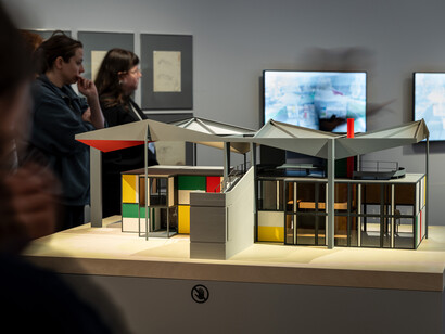 Museum of the future – 17 digitale experimente, ausstellungsansicht. Mit freundlicher genehmigung des Museums für Gestaltung