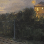 Maeve McCarthy, Other side of the tracks (detail). Courtesy of Molesworth Gallery