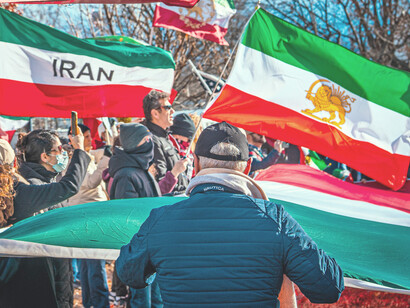 Estadounidenses reclaman contra la guerra en Irán, Washington, Estados Unidos, 11 de enero de 2026. Fotografía: Ted Eytan